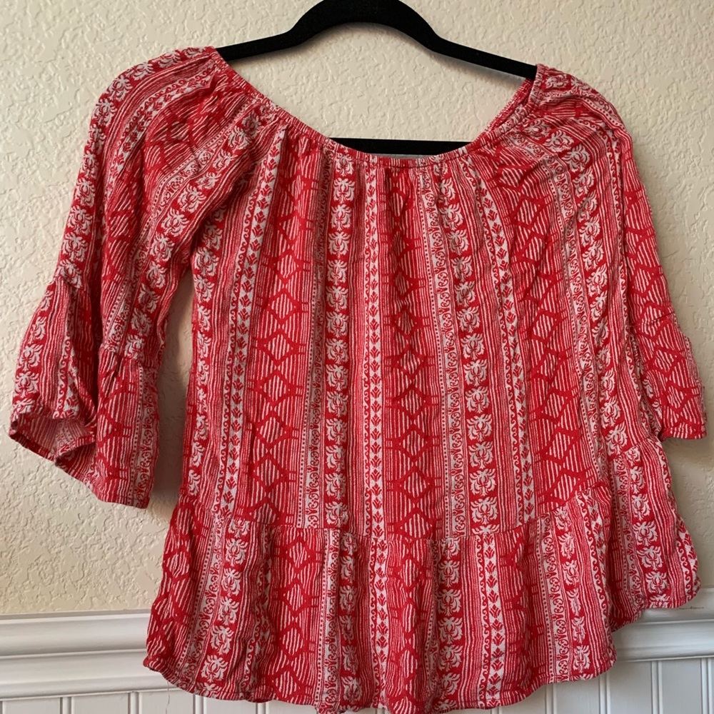 Off the shoulder top
